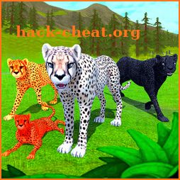 Wild Cheetah Family Simulator Animal Sim Games icon
