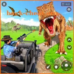 Wild dinosaur Hunting Zoo Game icon
