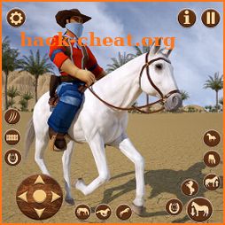 Wild Horse Riding Sim: Racing icon