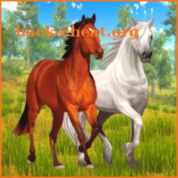 Wild Horse Simulator : Arabian Horse Game icon