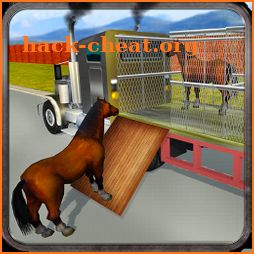 Wild Horse Zoo Transport Truck Simulator Game 2018 icon