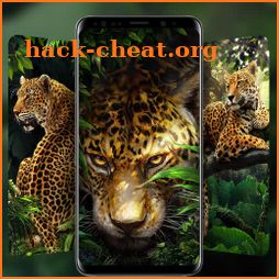 Wild Leopard Live Wallpapers Themes icon