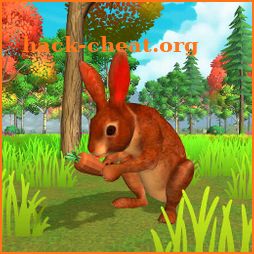 wild pet rabbit animal simulator bunny games icon
