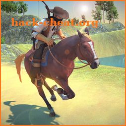 Wild West Cowboy Horse Riding Simulator Games 2020 icon