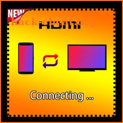 Wireless hdmi from phone to tv icon
