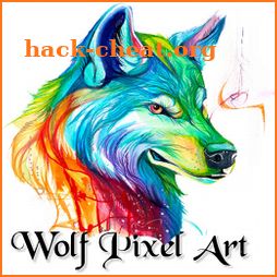 Wolf Pixel Art icon