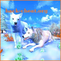 Wolf Simulator 3D - Arctic Animal Wildlife Games icon