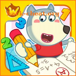 Wolfoo Math Game Baby Learning icon