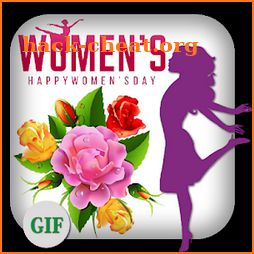 women's day 2018 photo frames editor stickers pack icon