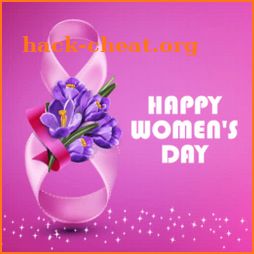 Women's day greetings icon