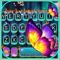 Wonderland Butterfly Keyboard Theme icon