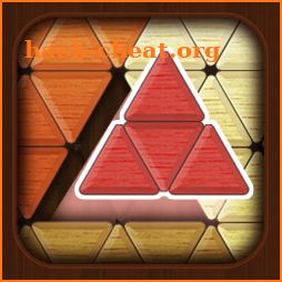 Wood Block Puzzle : Triangle Tangram icon