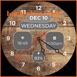 Wood Grain - watch face icon