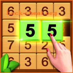 Wood Number - Match Ten Games icon