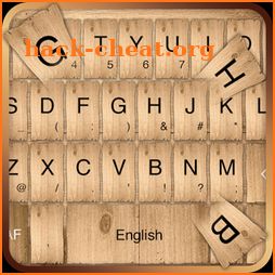 Wood Texture Keyboard Theme icon