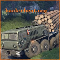 Wood Transport Truck Cargo Game icon