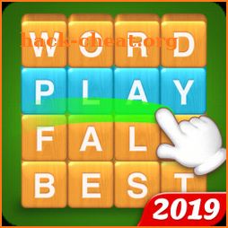 Word Fall - Brain training search word puzzle game icon