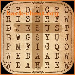 Word Search Bible + christian icon