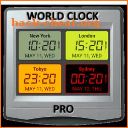 World Clock Pro Multi Digital icon