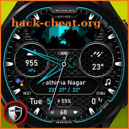World Time Map Watchface 020 icon