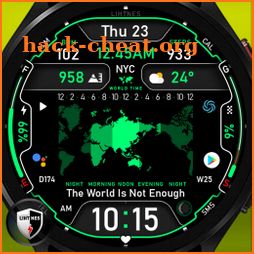 World Time Zone Watch Face 051 icon