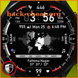 Worldtime Watch Face 037 icon