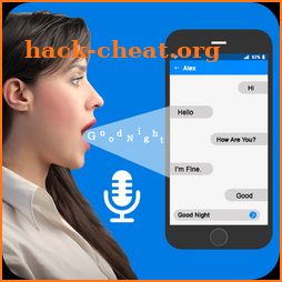 Write Voice SMS: write sms by voice icon