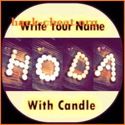 Write Your Name With Candles icon