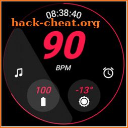 x-Face Heart Rate: Wear OS icon