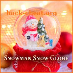 Xmas Wallpaper Snowman Snow Globe Theme icon