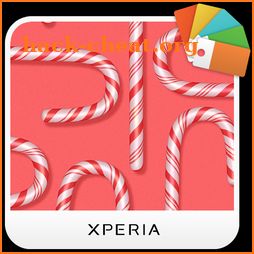 Xperia™ Candy Cane Theme icon