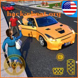 Yellow Cab American Taxi Driver 3D: New Taxi Games icon