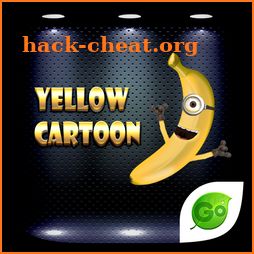 Yellow Cartoon GO Keyboard Theme icon
