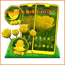 Yellow Tulip Theme icon
