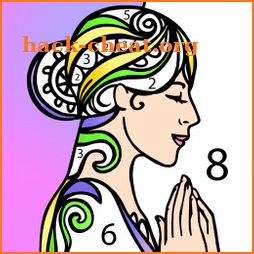 Yoga Chakra Mandala Paint by Number – Antistress icon