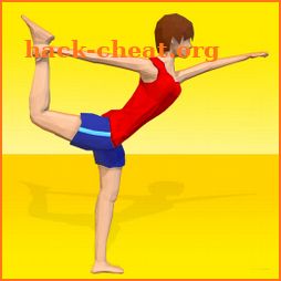 Yoga Pose Flex Run 3D Games icon