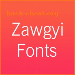 Zawgyi One Oppo - Myanmar icon