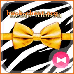 Zebra Ribbon Wallpaper icon