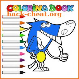 Zig and Sharko Coloring Book icon