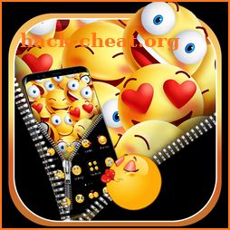 Zipper Smiley Emoji Launcher Theme HD Wallpapers icon