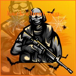 Zombie army attack icon