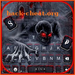 Zombie Skull Live Keyboard Background icon