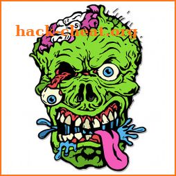 Zombies Color by Number: Horror Glitter Paint Book icon