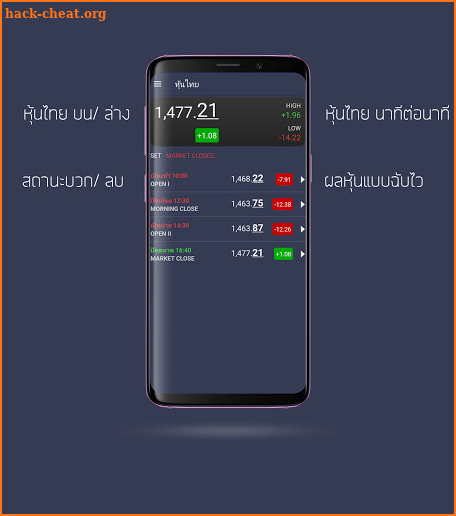 หวยหุ้นไทย -  ผลหุ้นและสถิติ screenshot