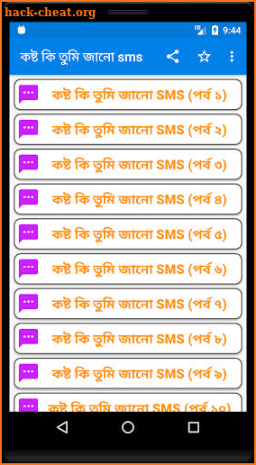 কষ্ট কি তুমি জানো - Bangla New Sad SMS 2021 screenshot