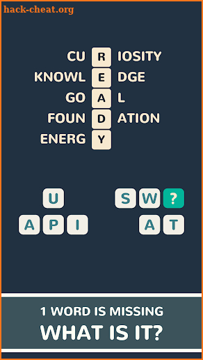 1 Crossword - Free Word Game screenshot