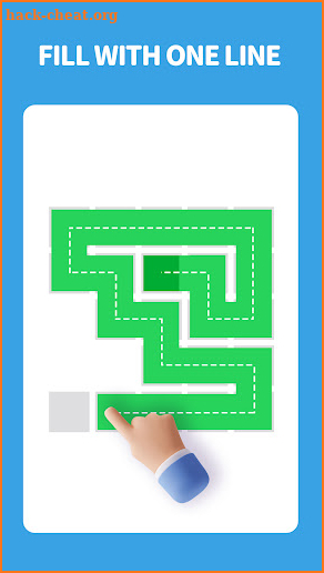 1 Line-Fill the blocks puzzle screenshot