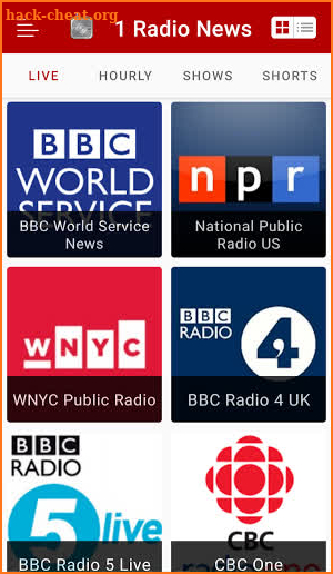 1 Radio News - Hourly, Podcasts, Live News screenshot