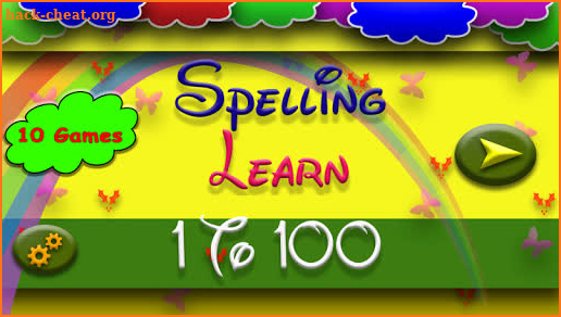 1 to 100 number spelling learning app for kids Pro screenshot