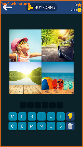 1 word 4 pics Guess the Word from Four Pictures screenshot